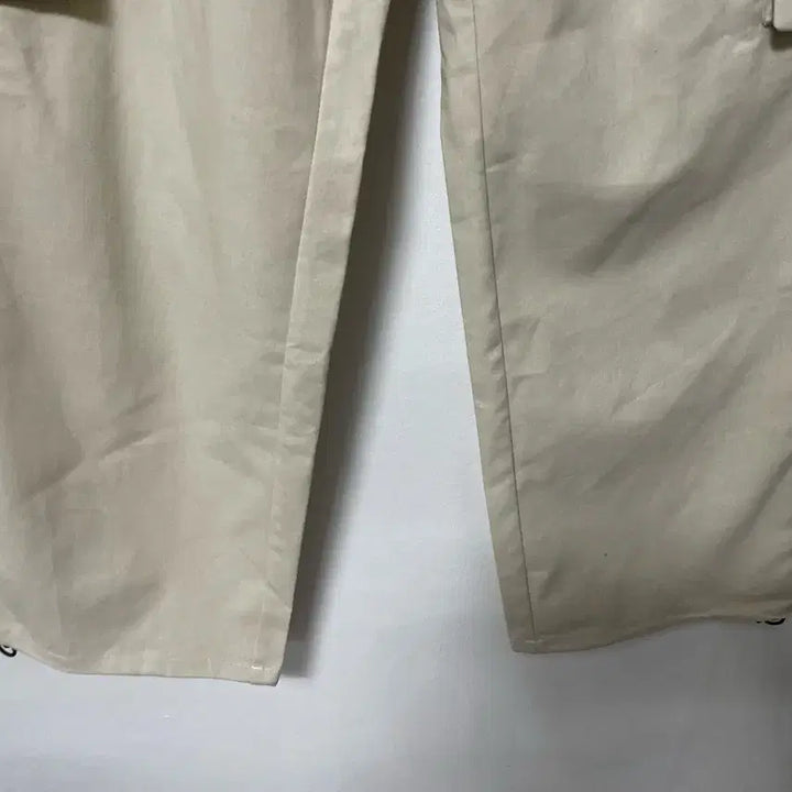 [BUNJANG] LEIRE Cotton Linen Cargo Wide Pants / 미사용 32-33 LEIRE 코튼 린넨 카고 밴딩 와이드팬츠 바지 정품