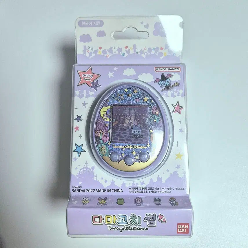 [BUNJANG] Tamagotchi Some Meruhen Purple Korean Version Digital Pet / [S급]  다마고치 썸 메르헨 퍼플 정품 한글.ver (+ 작가 케이스)