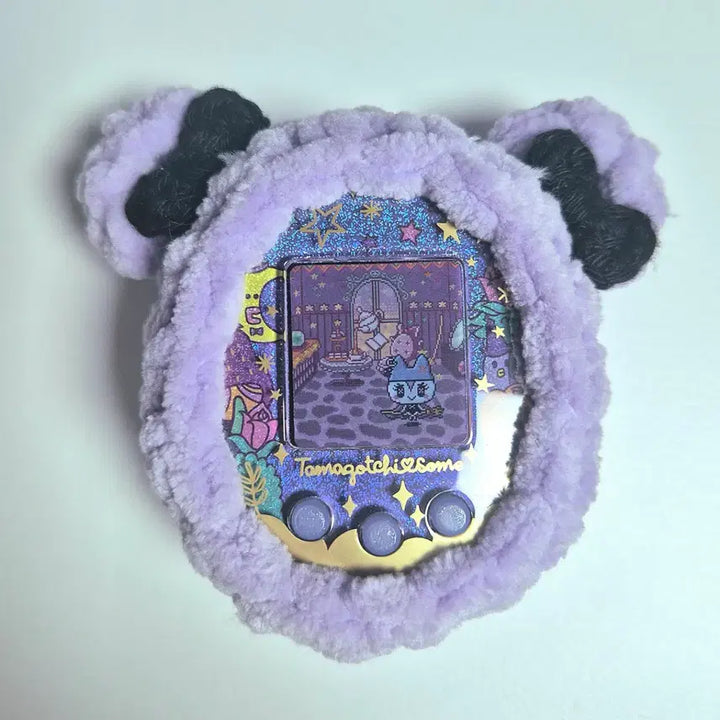 [BUNJANG] Tamagotchi Some Meruhen Purple Korean Version Digital Pet / [S급]  다마고치 썸 메르헨 퍼플 정품 한글.ver (+ 작가 케이스)