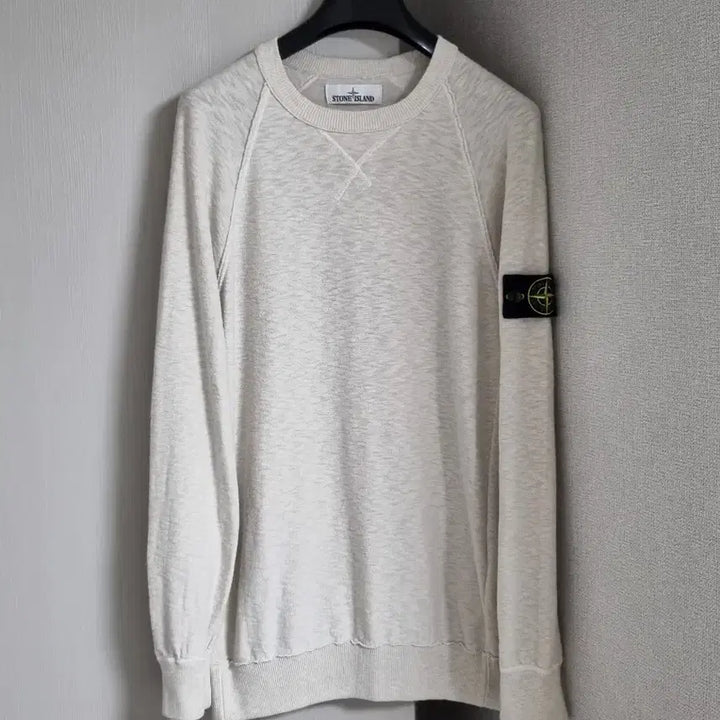 [BUNJANG] Stone Island Ivory Knit Sweater / 스톤아일랜드 니트