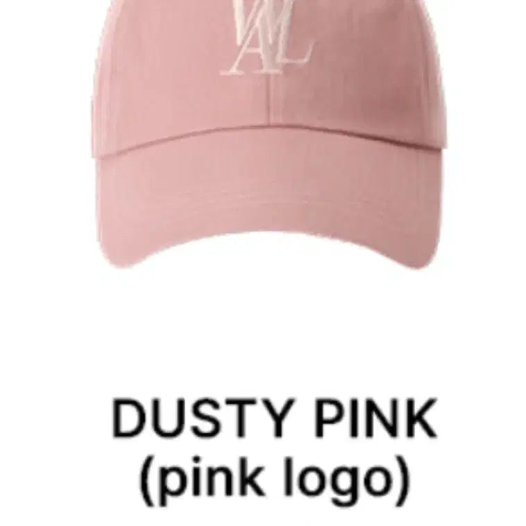 [SOLD OUT] 우알롱 시그니쳐 로고 볼캡 더스티 핑크 새 제품