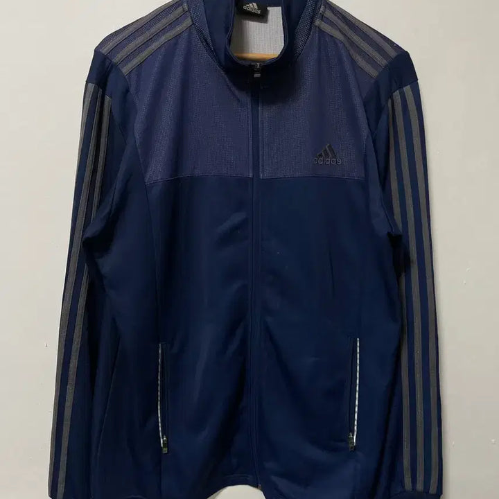 [BUNJANG] Adidas Loose Fit Track Top Jersey Jacket / 110 아디다스 루즈핏 트랙탑 져지 집업 정품