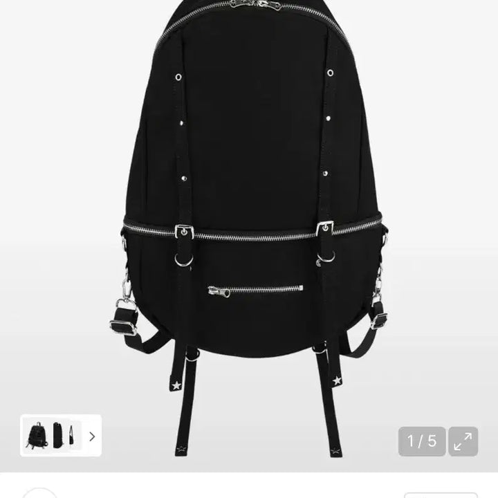 [SOLD OUT] 오호스 멀티웨이 벨트 백팩 블랙