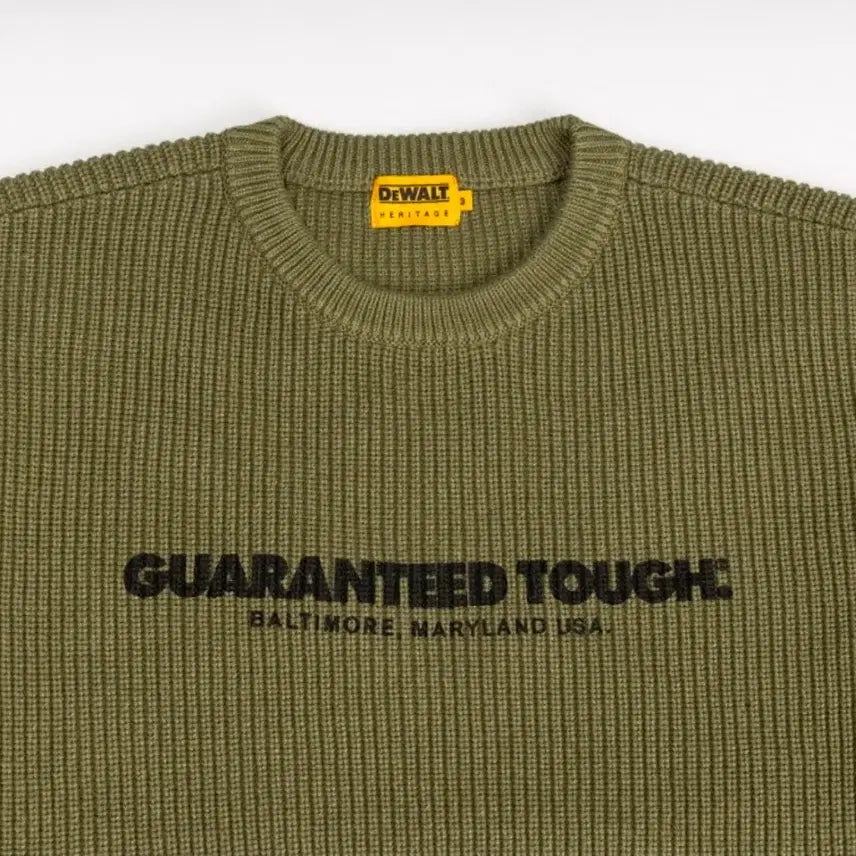 [BUNJANG] DEWALT Maryland Heavy Sweater (Khaki) / DEWALT MARYLAND HEAVY SWEATER (KHAKI)