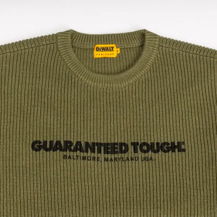 [BUNJANG] DEWALT Maryland Heavy Sweater (Khaki) / DEWALT MARYLAND HEAVY SWEATER (KHAKI)