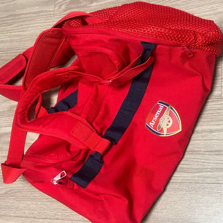 [BUNJANG] Adidas Arsenal FC Red Backpack Duffel Bag / 아디다스 아스날 FC 레드 백팩 가방 더플팩