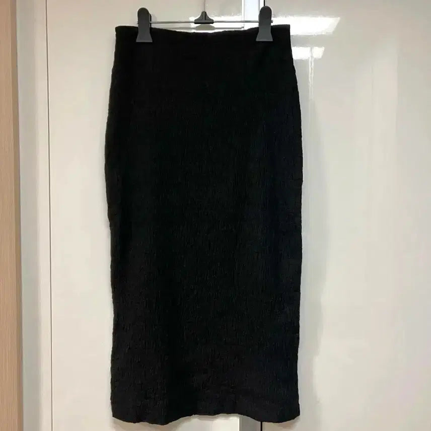 [BUNJANG] GTFR Smoke Pleated Maxi Skirt / 새상품) 길트프리 gtfr 스모크 스커트 링클주름플리츠밴딩롱치마쭈글이블랙