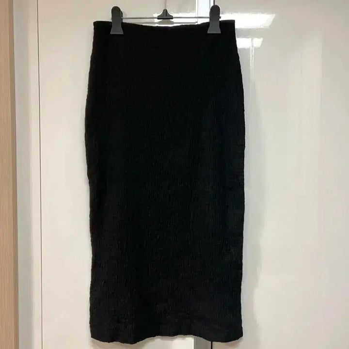 [BUNJANG] GTFR Smoke Pleated Maxi Skirt / 새상품) 길트프리 gtfr 스모크 스커트 링클주름플리츠밴딩롱치마쭈글이블랙