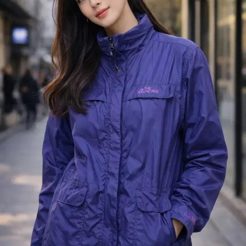 [BUNJANG] The Redface Spring/Summer Hooded Windbreaker Jacket / 77~88/더 레드페이스 봄여름 후드집업 바람막이 100