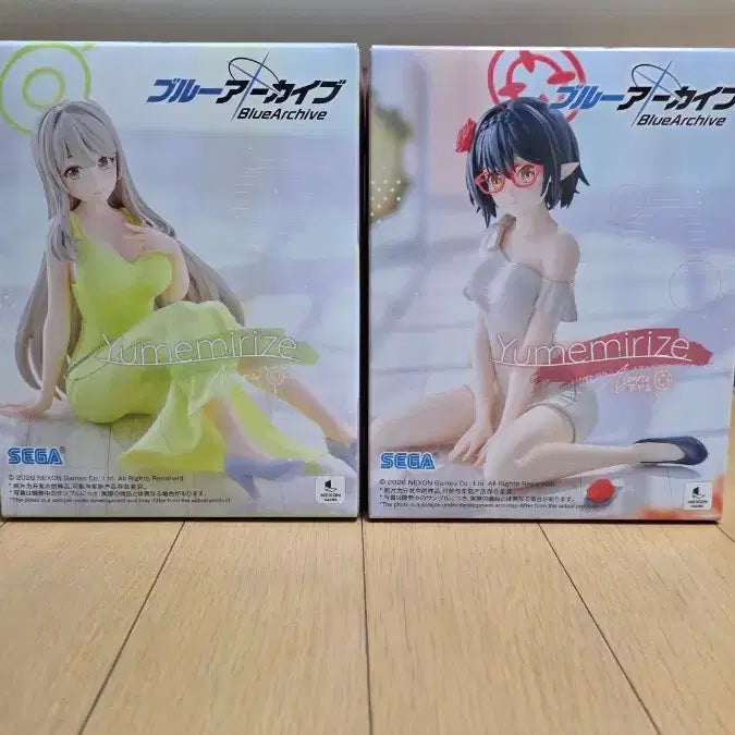 [BUNJANG] Sega Blue Archive Yumemirais Figures Set / 미개봉 새상품) 세가 블루 아카이브 유메미라이즈 피규어 2종 세트