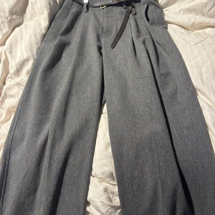 [BUNJANG] Recto 25FW Quincy Wool Pants M Size Grey / 렉토 25fw 퀸시 울 팬츠 m size grey