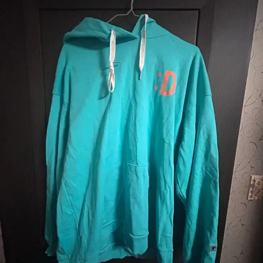 [BUNJANG] Mint Miku Core Hoodie / 민트 미쿠 코어 후드티