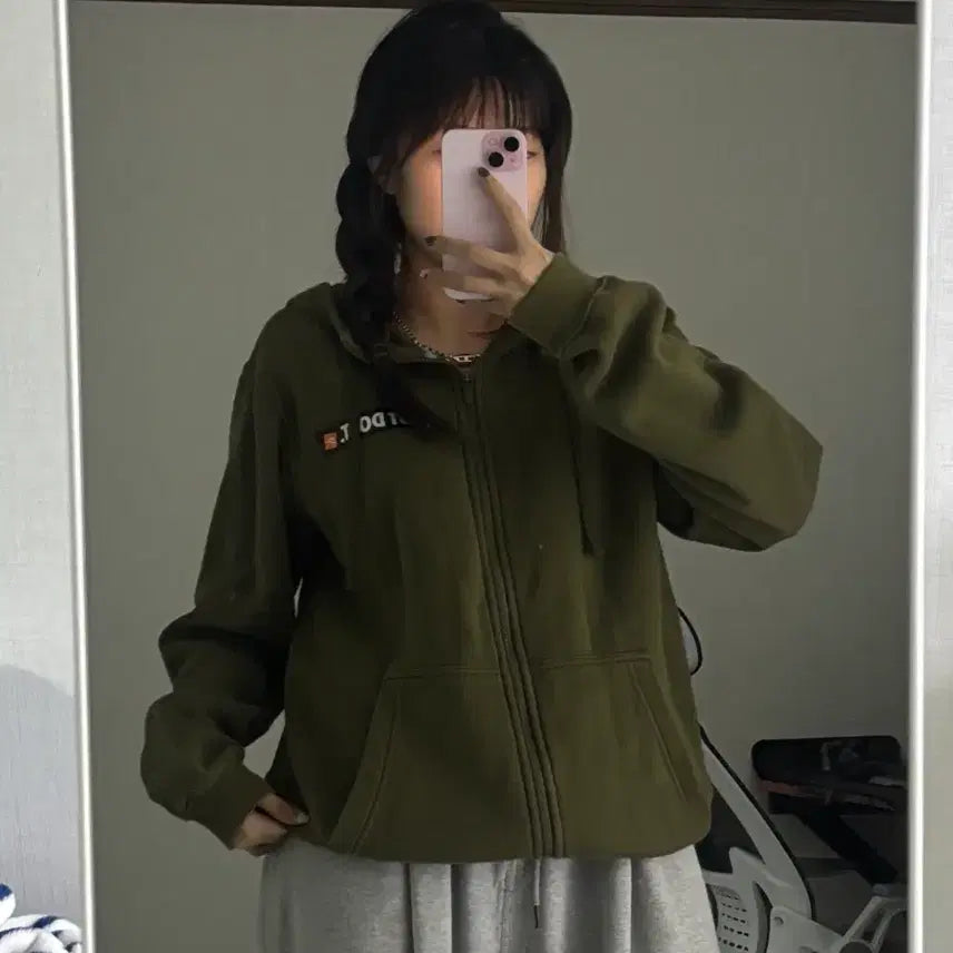 [BUNJANG] Nike Just Do It Hoodie M / 나이키 후드집업 M