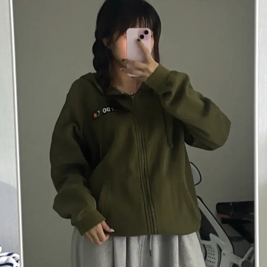 [BUNJANG] Nike Just Do It Hoodie M / 나이키 후드집업 M