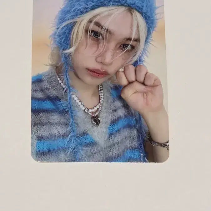[SOLD OUT] 스키즈 skz ) 필릭스 냥발 포카 판매합니다.