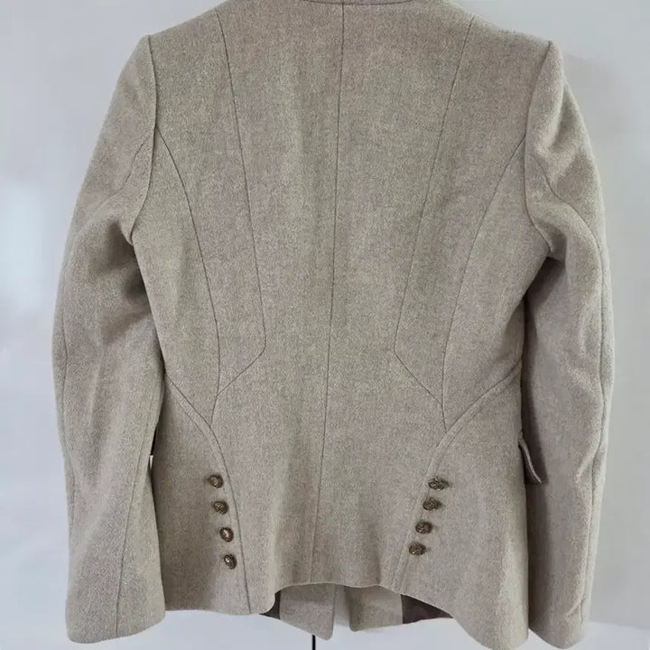 [BUNJANG] MOJO.S.PHINE New York Beige Double Button Blazer / MOJO.S.PHINE 뉴욕 베이지 더블 버튼 블레이저55