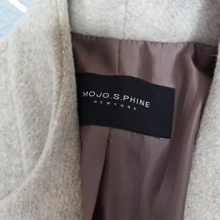 [BUNJANG] MOJO.S.PHINE New York Beige Double Button Blazer / MOJO.S.PHINE 뉴욕 베이지 더블 버튼 블레이저55