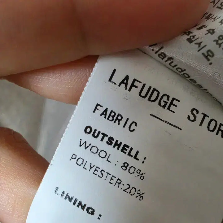 [BUNJANG] LAFUDGE 포우먼 WOOL 80% 코트 / LAFUDGE 포우먼 WOOL 80% 코트