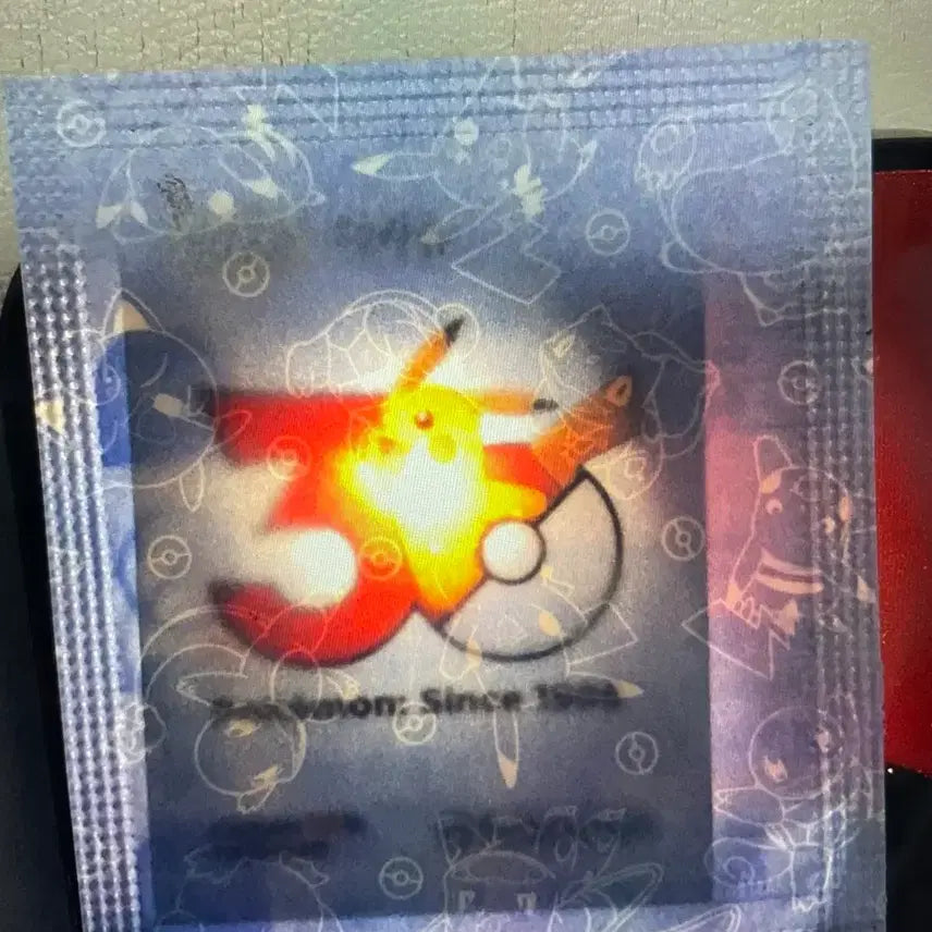 [BUNJANG] Pokemon 30th Anniversary Pikachu Sticker - Sealed / 포켓몬 30주년 띠부띠부씰 피카츄 미개봉
