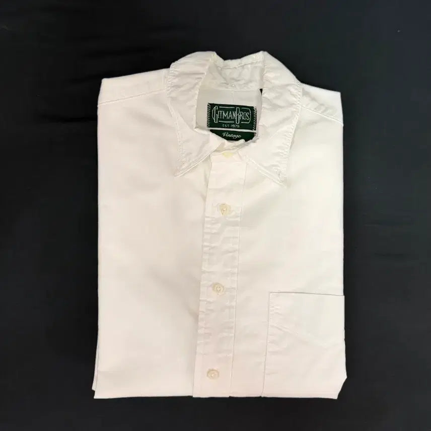 [SOLD OUT] 깃먼빈티지 / 화이트 옥스퍼드 셔츠 / M