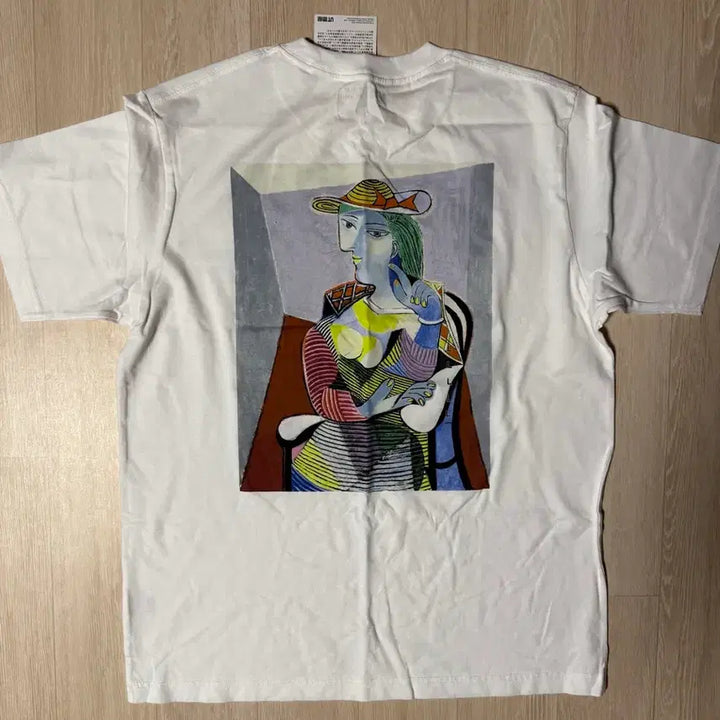 [BUNJANG] Uniqlo UT Picasso T-shirt White Size L / (새제품) 유니클로 UT 피카소 반팔티 화이트 컬러 size L