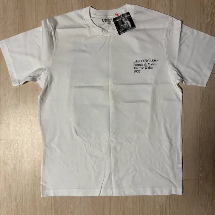 [BUNJANG] Uniqlo UT Picasso T-shirt White Size L / (새제품) 유니클로 UT 피카소 반팔티 화이트 컬러 size L