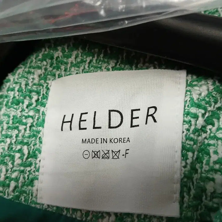 [SOLD OUT] 헬더 트위드 자켓 그린