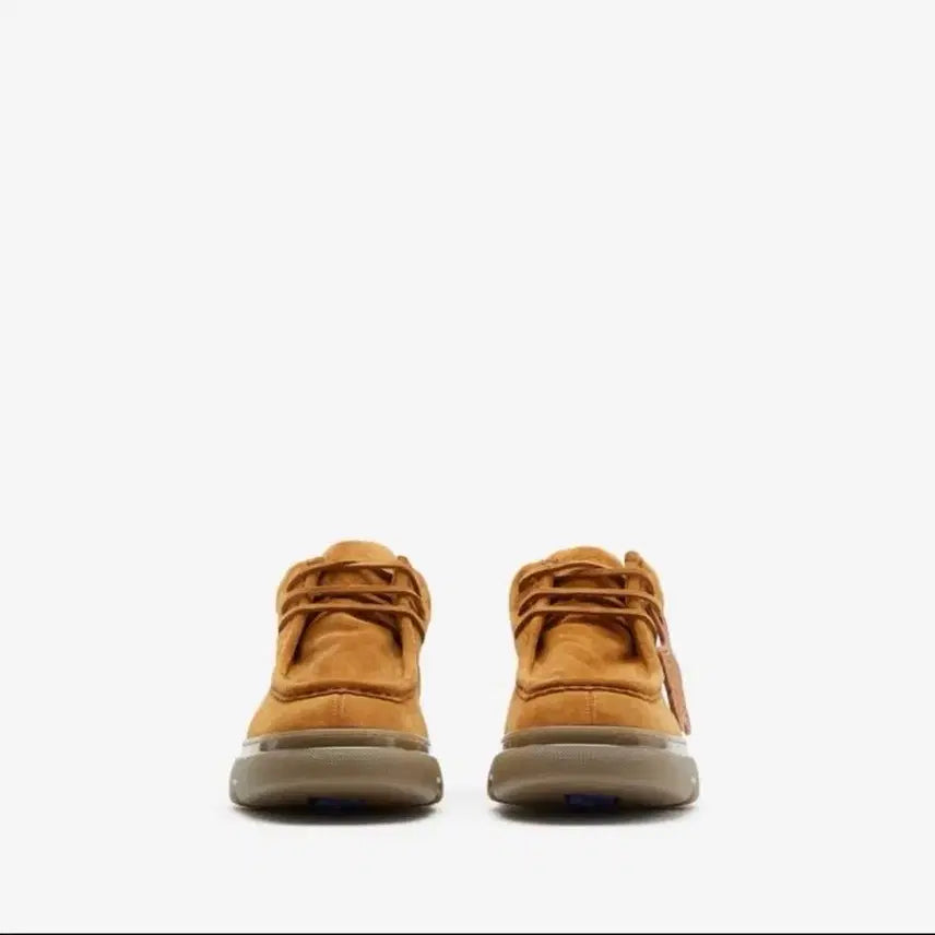 [BUNJANG] Burberry Suede Creeper Mid Shoes / [43.5] 버버리 스웨이드 크리퍼 미드