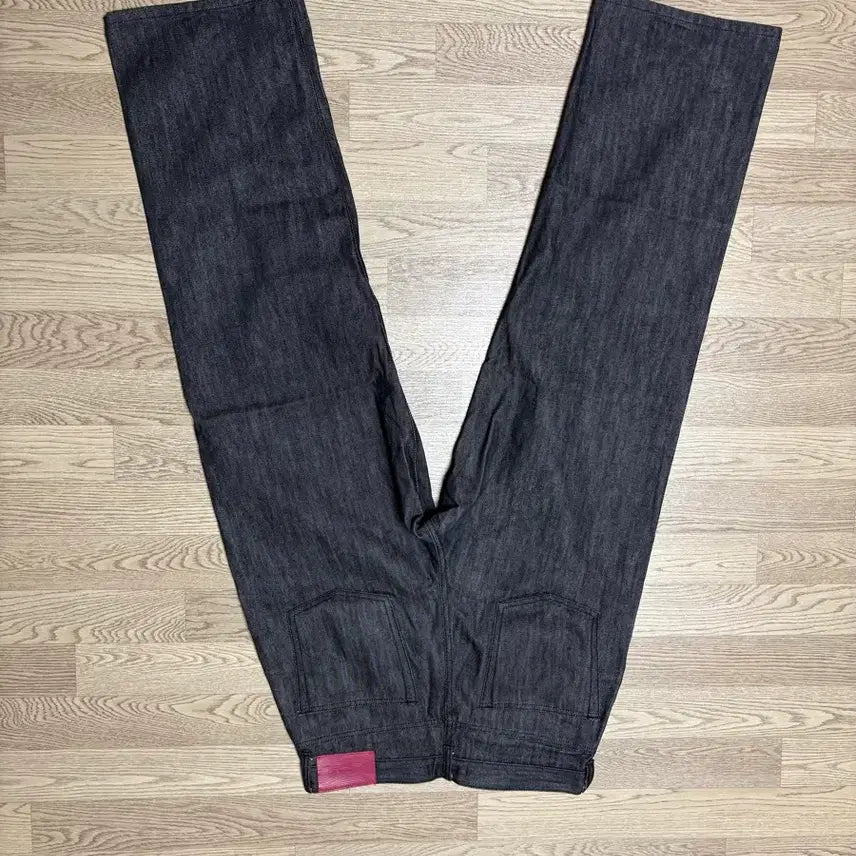 [BUNJANG] 포트너스 Two Tuck Wide Black Jeans (M, +3cm) / 포트너스 Two Tuck Wide Black Jeans (M, +3cm)