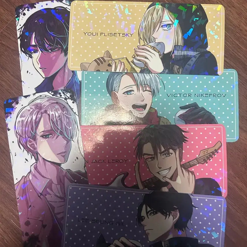 [BUNJANG] Yuri!!! on ICE Card Deck Set / 유리 온 아이스 굿즈 카드덱 세트