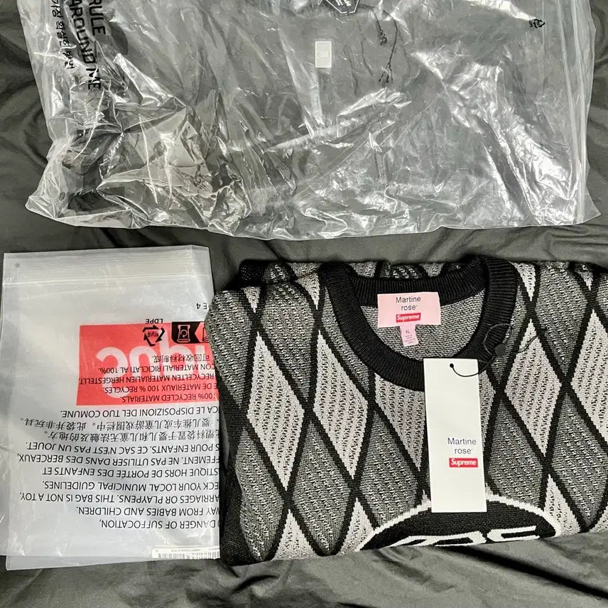[BUNJANG] Supreme Martin Rose Sweater Black / [xl] 슈프림 마틴로즈 스웨터 블랙