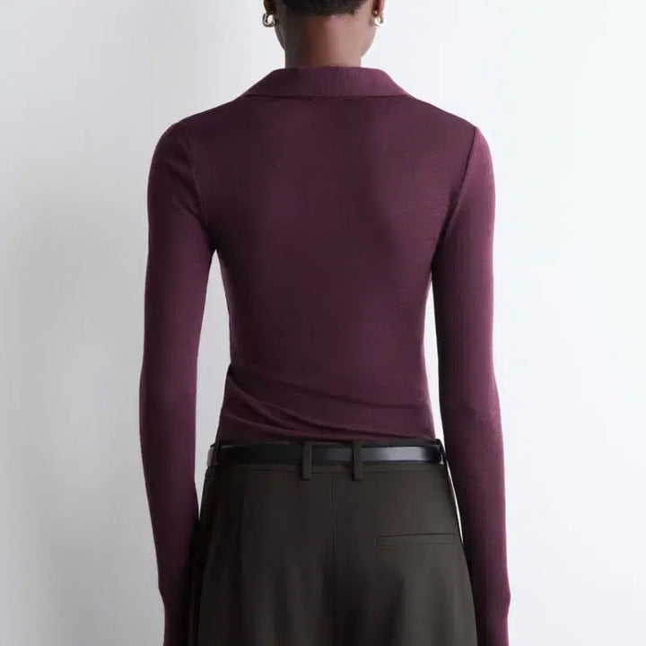 [BUNJANG] COS Merino Wool Polo Shirt / COS 메리노울 폴로 셔츠 1290034