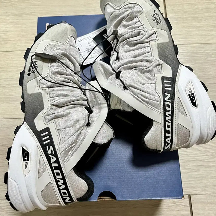 [BUNJANG] Salomon W.Project Speedcross 3 Trail Running Shoes / [285] 살로몬 와이프로젝트 스피드크로스 3 던 블루 블랙