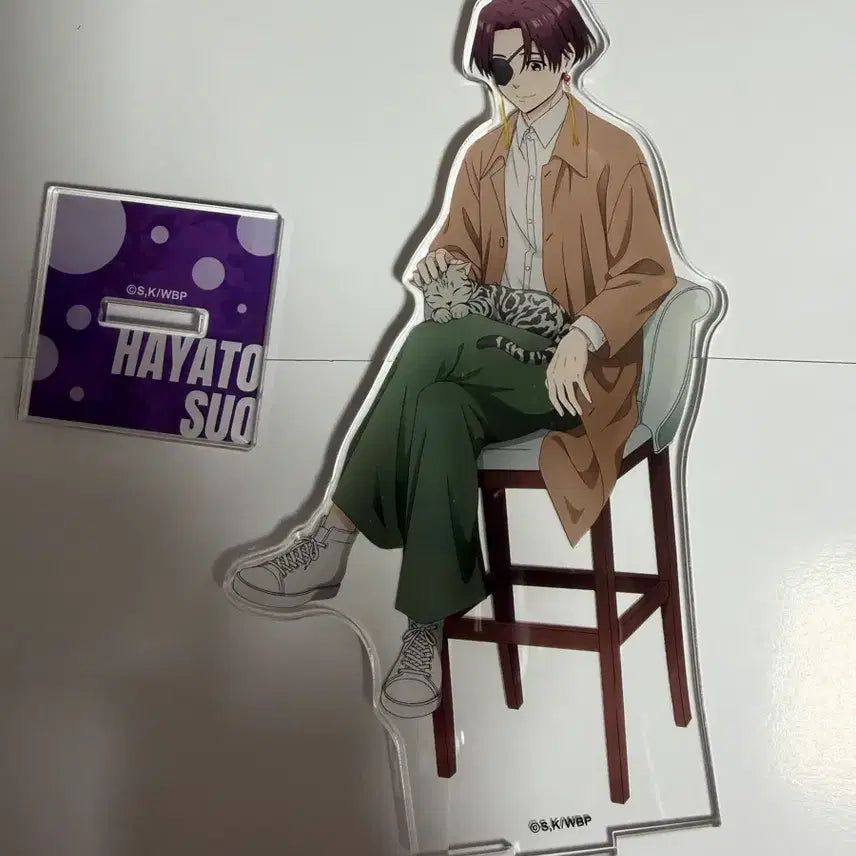[BUNJANG] Wind Breaker Hayato Acrylic Stand / 2종류) 윈드브레이커 스오 하야토 원화, 고양이 아크릴 스탠드 윈브레