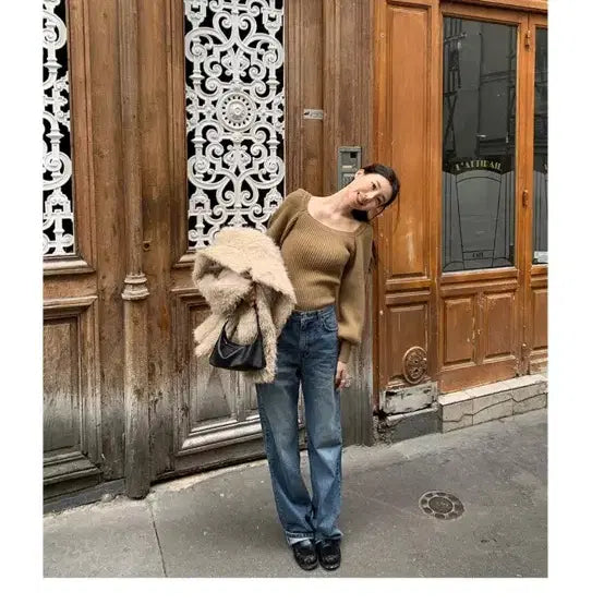 [BUNJANG] ONLY FLILY Cozy Hour Puff Knit / 프릴리 [ONLY FLILY] Cozy Hour Puff Knit