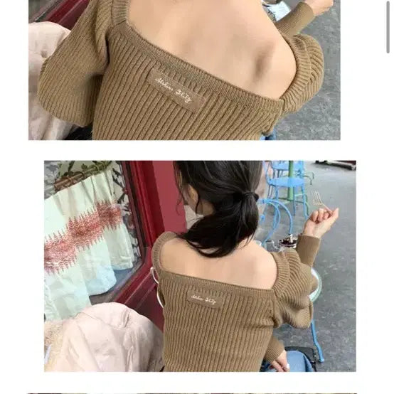 [BUNJANG] ONLY FLILY Cozy Hour Puff Knit / 프릴리 [ONLY FLILY] Cozy Hour Puff Knit