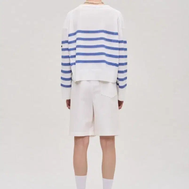 [SOLD OUT] (새상품) 시스템 크로셰 스트라이프 가디건 봄여름 가디건 한섬