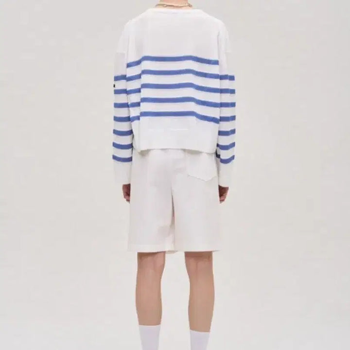 [SOLD OUT] (새상품) 시스템 크로셰 스트라이프 가디건 봄여름 가디건 한섬