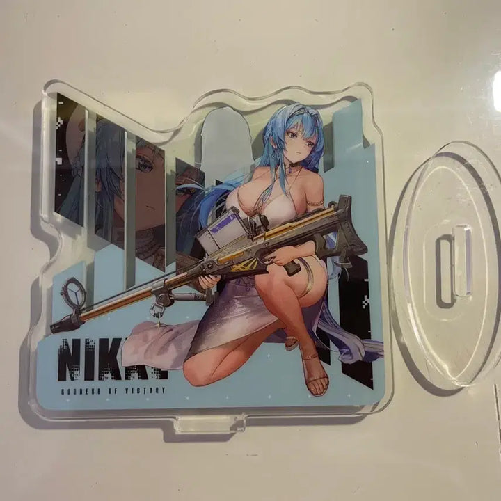 [BUNJANG] Nikke Helm Acrylic Stand / 니케 쿠지 헬름 아크릴스탠드