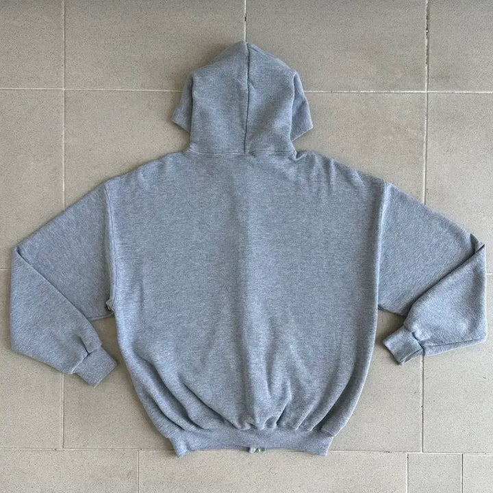 [BUNJANG] Russell 90s Vintage Hooded Zip-up Gray L / 90s 빈티지 러셀 후드집업 그레이 L