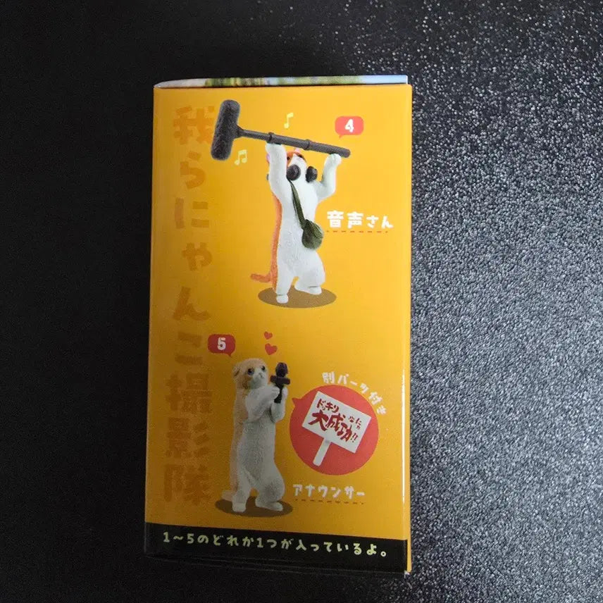 [BUNJANG] Cat Channel Gacha Figure Set / 고양이 채널 가챠 피규어