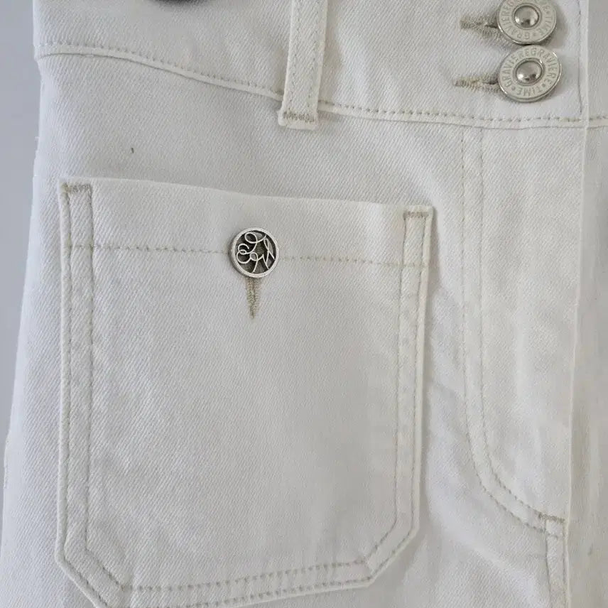 [BUNJANG] Time Wide Denim Pants / 한섬타임 데님팬츠