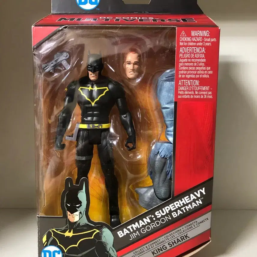 [BUNJANG] DC Comics Superheavy Jim Gordon Batman Figure / DC 멀티버스 슈퍼헤비 짐 고든 배트맨 피규어