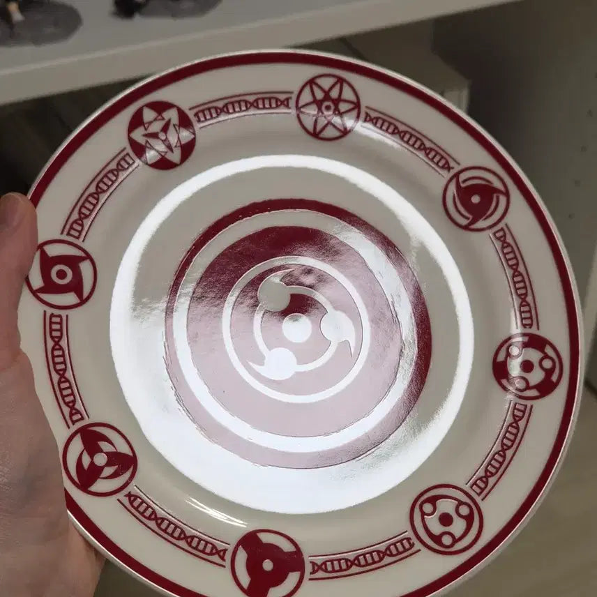 [BUNJANG] Naruto Sharingan Plate / 나루토 마음을 비추는 붉은 눈동자 e상 사륜안접시