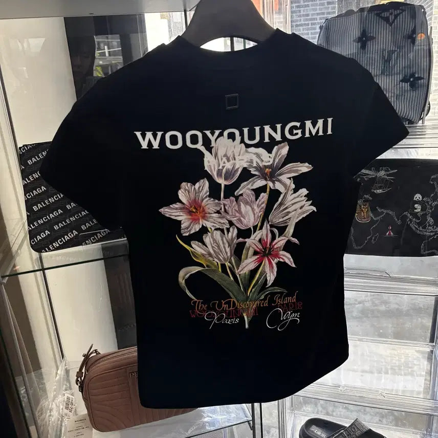 [BUNJANG] Wooyoungmi Flower T-Shirt Women&