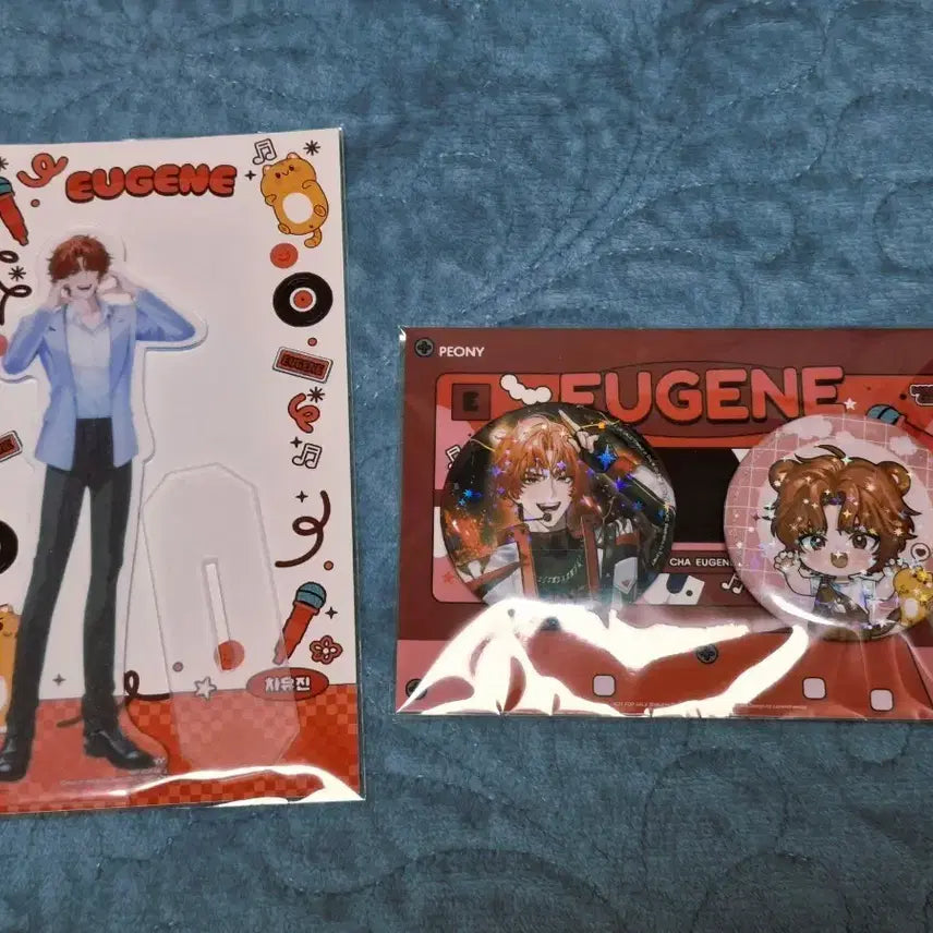 [BUNJANG] Debut or Die Cha Yu-jin Thai Edition Acrylic Stand + Badge Set / 데못죽 태국판 굿즈 차유진 아크릴 스탠드 + 뱃지 세트