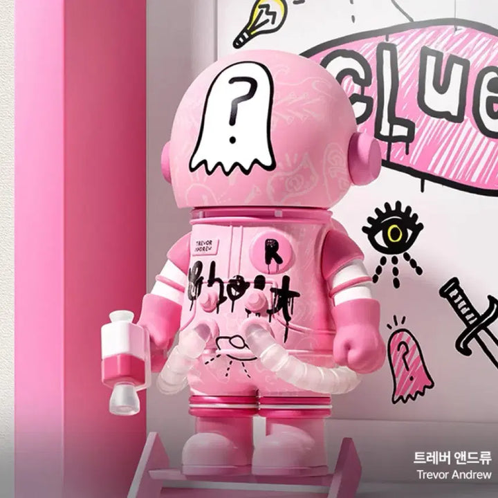 [BUNJANG] Pop Mart Space Molly 4 Trevor Andrew Figure / 팝마트 스페이스몰리4 트레버 앤드류