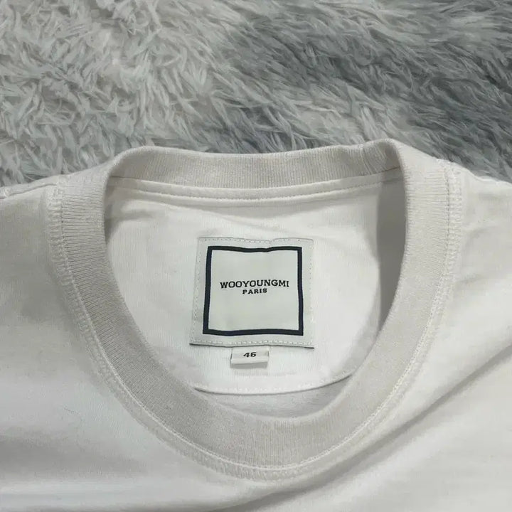 [BUNJANG] Wooyoungmi Back Logo Long Sleeve Shirt [Size 46] / 우영미 백로고 롱슬리브 티셔츠 [46]