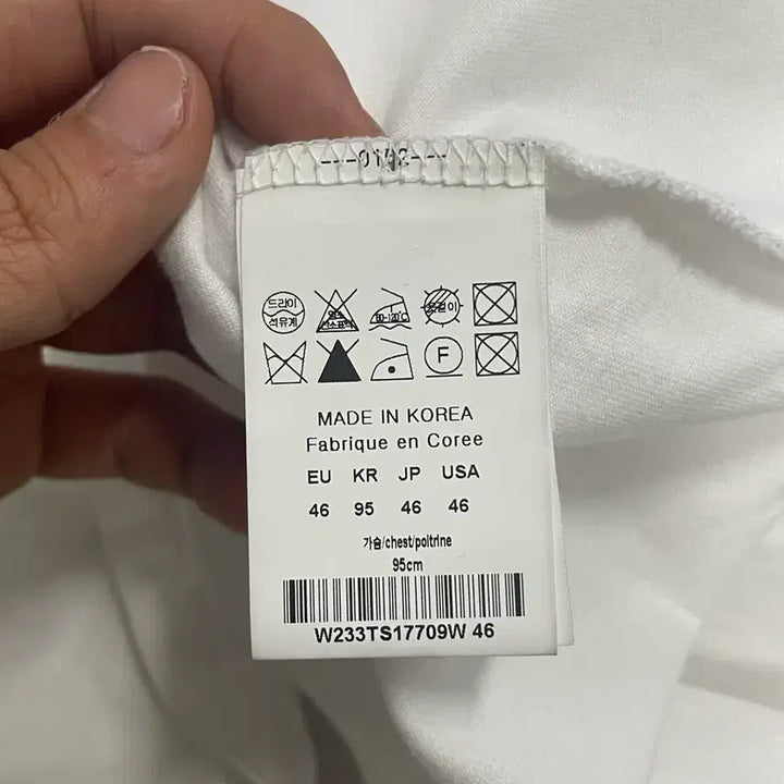 [BUNJANG] Wooyoungmi Back Logo Long Sleeve Shirt [Size 46] / 우영미 백로고 롱슬리브 티셔츠 [46]