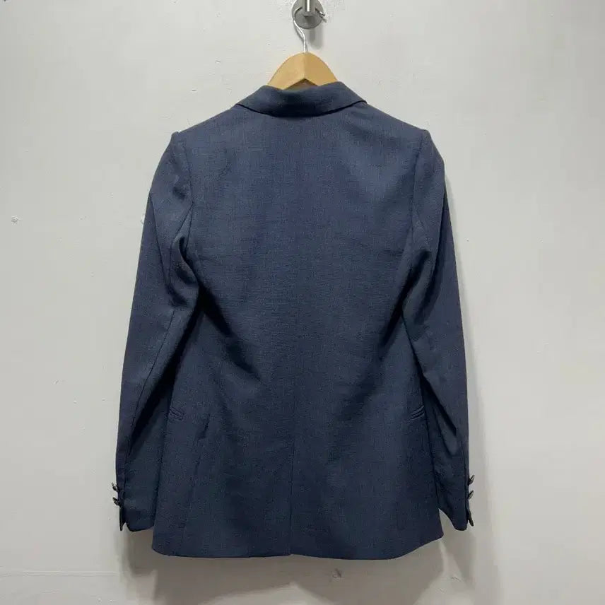 [BUNJANG] JIGOTT Double Breasted Navy Jacket (Size 85) / JIGOTT 더블 브레스티드 네이비 자켓 85